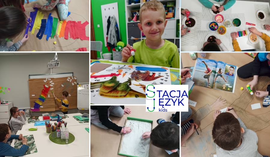 Co dają projekty kreatywne na angielskim dla dzieci